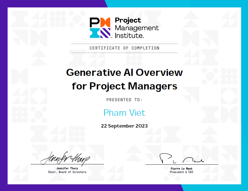 Generative AI Overview for Project Managers